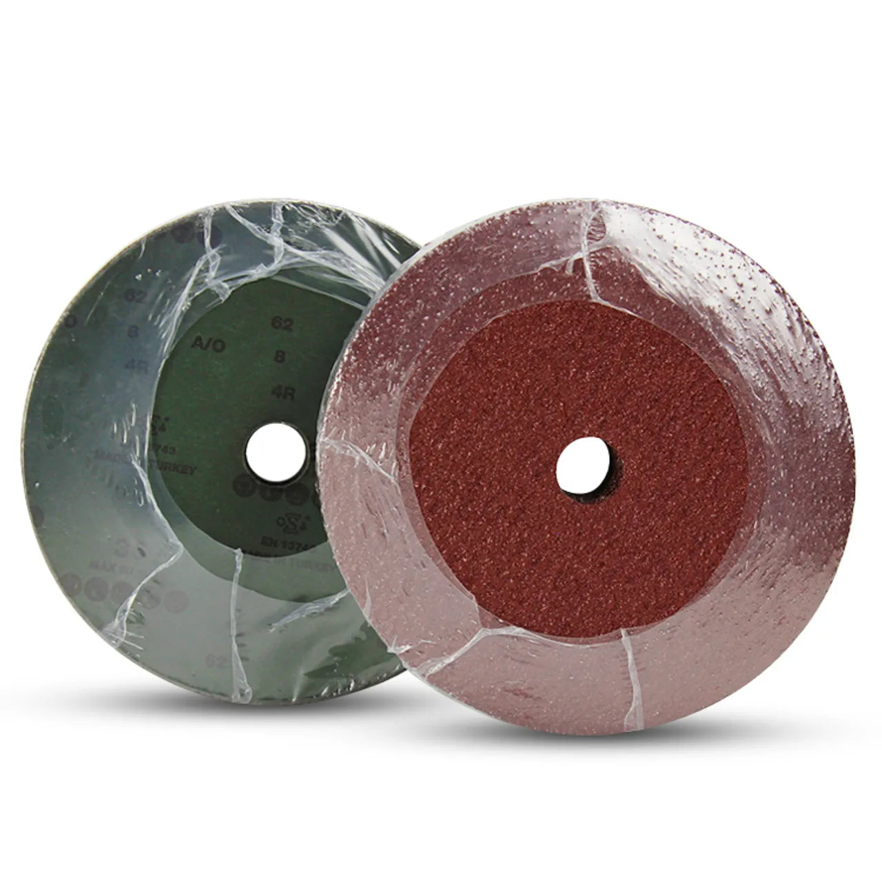 PEXMIENTAS  5 Inch Ceramic Aluminium Resin Sanding Paper Sanding Grinding Abrasive Fiber Disc