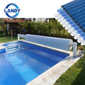 Landy Pool Covers 3-year Warranty UV-Shielding Waterproof Automatic Pool Cover Roller with Remote for Inground Pools