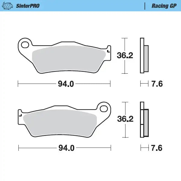 Moto Master TM MX 125 96-23 Front GP Pads Product Category Toner Powder