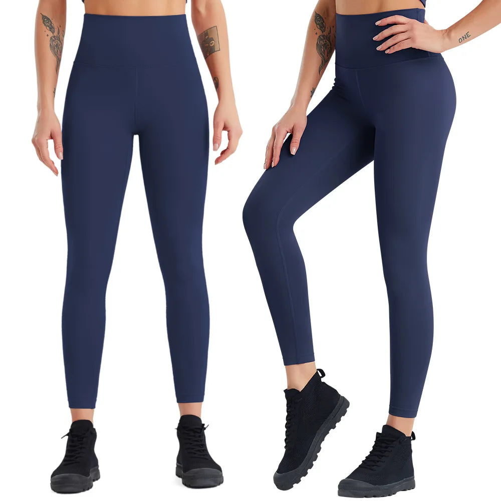 Yoga Pants Women's Autumn and Winter High Waist Hip Lifting Tight Pants Quick Drying Running Fitness Pants