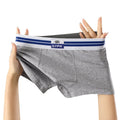 Fashion Sport Custom Size Cotton Soft Adults Men Underwear Soft Breathable Big Pouch Comfortable Briefs Boxers Briefs for Boy