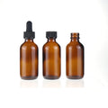 Factory Wholesale Price Boston Round Glass Dropper Bottles with Screen Printing for Essential Oil 10ml 15ml 30ml 50ml 100ml