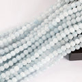 Wholesale 4/6/8/10mm Natural Aquamarine Loose Beads DIY Jewelry Making Accessory for Women Men