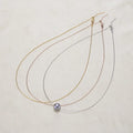 18 Inches Manufacturer  925 Sterling Silver Gold Plated  Elastic Chain Adjustable Necklace with Needle Pin for Women DIY Jewelry