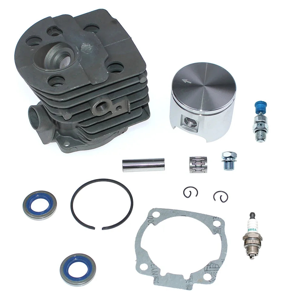 45MM Cylinder Piston Kit 503168301 for Hus Chainsaw 50 51 50 Rancher OEM# 503609102 503608101