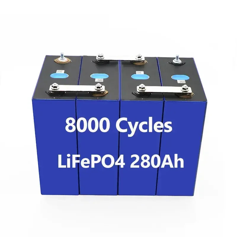 Deep Cycle 8000 Cycle Lifepo4 3.2v 280Ah Lfp Prismatic Cell Lifepo4 280ah Storage Battery for Energy Storage