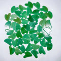 HZ Best Present Green Aventurine Jade Heart Shape Scraping Board for Facial Gua Sha SPA