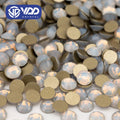 VDD 044 White Opal High Quality Glass Rhinestones Crystal Glod Back Flatback Strass Stones Nail Art DIY Crafts Decorations