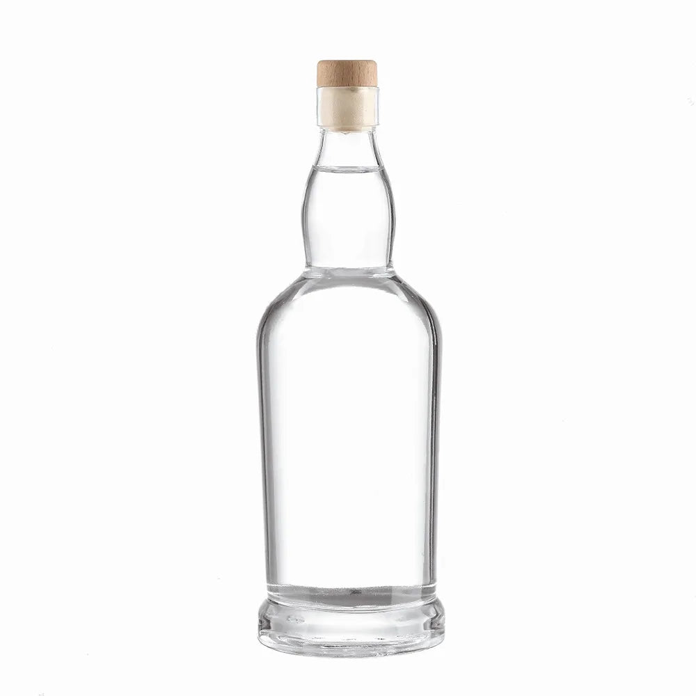 Stocked Wholesale Matte Crystal Empty Glass Bottles for Mineral Water Beer Soda Juice Liquor Tequila 750ml