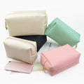 EACHY Travel Makeup BagLarge Capacity Cosmetic Bags for WomenWaterproof Portable Pouch Open Flat with Divider and Handle