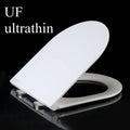 Toilet Seat European Style  UF Soft Close Slow Down U Shape Toilet Seat Cover Toilet Lid
