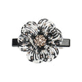 Creative Hollow Flower Hair Barrettes Europe and America Popular Acetate Rhinestones Hair Clips