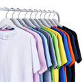Print Logo Quality XS-3XL 180gsm 100% Cotton Fitted Blank T-shirt Custom Silk Screen Embroidery Men's Plus Size T-shirt