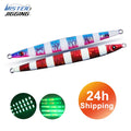 MISTER JIGGING 24h Fast Shipping 300g 400g for Fishing Lures Saltwater Fishing Lures Luminous Metal Jig Fishing Lure