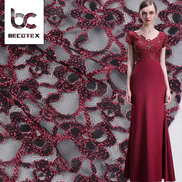 Wholesale High Quality Embroidery Lace Fabric African Lace Fabric for Dress Wedding