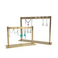 Exquisite Metal Earring Hanging Jewelry Organizer Fashion Jewelry Display Stands for Jewelry showcase