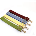 Wholesale 3.8CM Wide Woven Webbing Women Purse Accessories Belt Straps Crossbody Bag Shoulder Strap