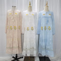 M227 2023 African Summer Kaftan Kanga Muslim Women Dresses Caftan Traditional Wear Satin Africa Femme Maxi Casual Dress