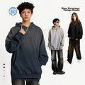 Wholesale Baggy Street Style Vintage Wash Acid Baggy Hoodies Custom Logo Heavyweight Distressed Oversized Hoodies