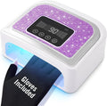 Cordless Nail Lamp 120W Rechargeable UV Nail Lamp for Gel Nails LED Nail Lamp With 4 Timer Modes Gel Nail Light
