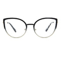 Europe Eyeglasses Frames Classic Metal Optical Fashion Women Eye Glasses China Professional Manufacture Frames
