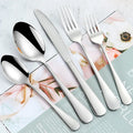 Hot Selling Stainless Steel 72pcs Cutlery Set with Minimalist Design Leak-Proof & Dishwasher Safe Includes Gift Box