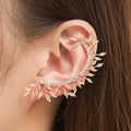 2025 Irregular Geometry Custom NO Piercing Crystal Rhinestone Ear Cuff for Women