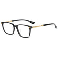 Good Quality Flat Rectangular Fashionable Acetate New Trendy Fashion Reading Prescription Glasses Kids Frame Logo Custom Factory