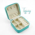 Wholesale Fashion Jewelry Organiser Tiffan Blue Jewelry Box Different Function Travel Jewelry Box