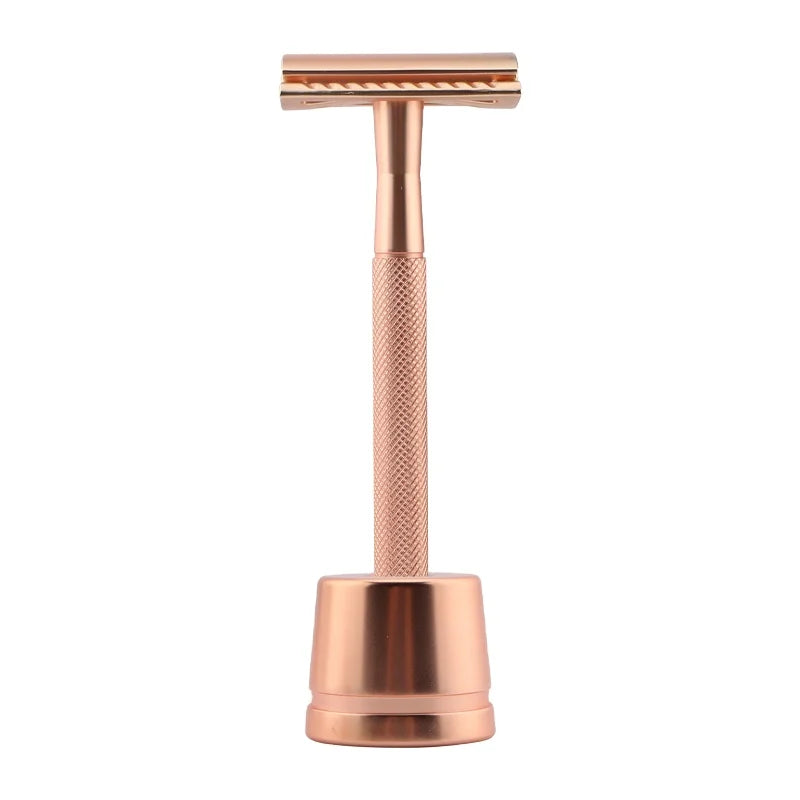 Aluminium Safety razor Stand Holder/metal Safety Shaving razor Stand Base