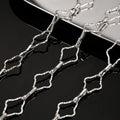 Glitter Stainless Steel Flying Saucer Shape Chain for DIY Shiny Jewelry Irregular Components & Findings