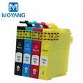 MoYang Compatible for EPSON T1661-4 Ink Cartridge Stylus ME-10/ME-101 T1661 T1662 T1663 T1664 ME10 ME101 Printer Cartridges