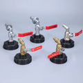Factory Sale Low Price 1/2'' Nickel-Plated Brass Bibcock Water Tap Garden Irrigation Connector Fitting