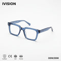 Premium TR90 Blue Light Blocking Glasses Korean Style Slim Small Optical Frame Non-Prescription Eyewear Custom Wholesale