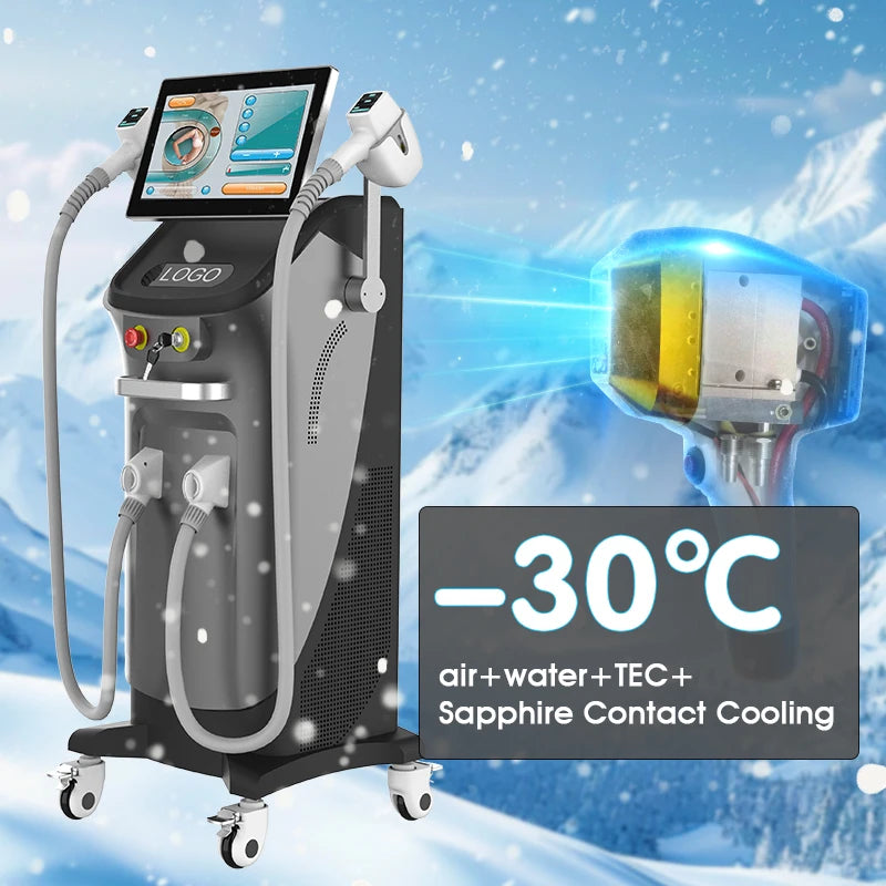 PlatForm Sales TOP 1 Double Tec Diode Lasering Hair Removal 755 808 1064nm Diode Lasering Hair Removal Machine