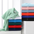 215gsm Unisex Multicolor Quick Dry Short Sleeve Polo T-shirt Solid Golf Polos Custom Design