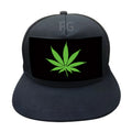 Stock Design El Flashing Sound Activated Caps Led Light up Hat for Bar Festival