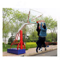 Outdoor fiba professional portable basketball stand indoor foldable adjustable hydraulic basketball goal post for sale