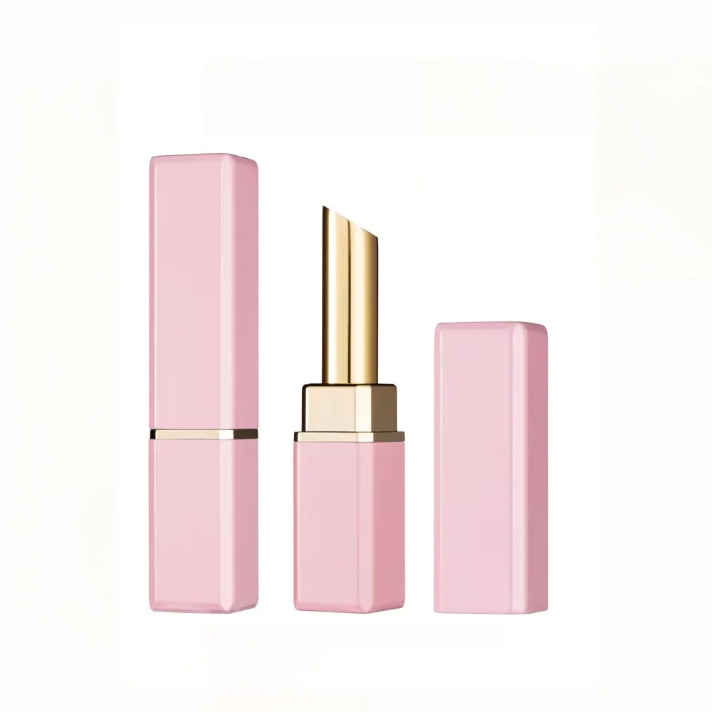 HUIHO High Quality square High Efficiency Aluminum Metal Lip Balm Cosmetic Bottle Packaging
