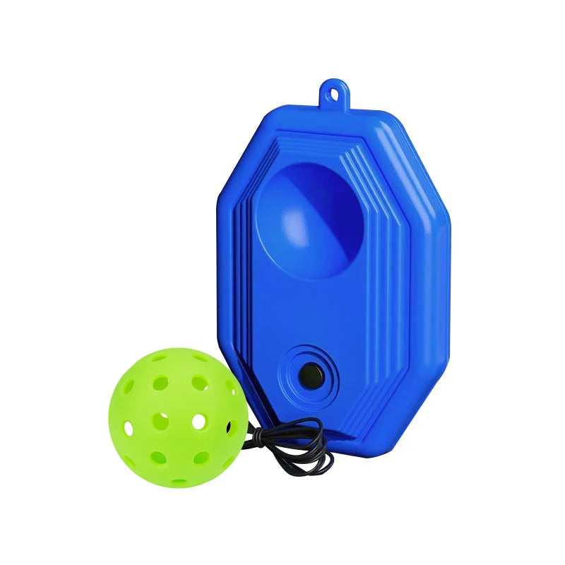 Pickleball Practice Device Solo Pickle Ball Trainer Rebound Ball with String Portable Pickleball Equipment for Kids Beginners