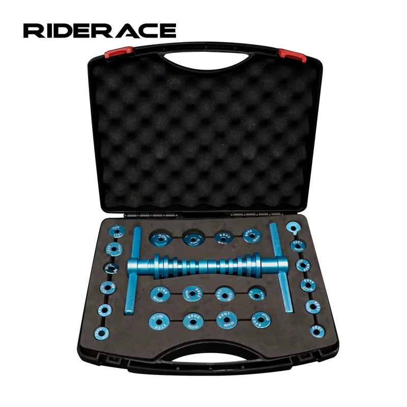 RIDERACE Hub Bottom Bracket Install Remove Tool Set Durable Bike Soft Tail Frame Turning Point Bearing Removal Installation Tool