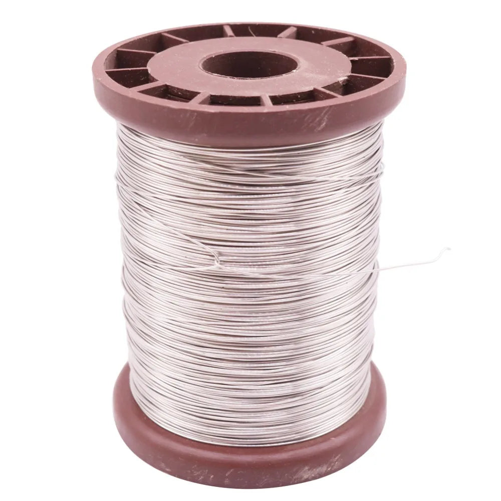 Beekeeping Embedder Stainless Steel Frame Wire 500g/roll for Apis Wax Foundation