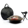 Factory 1 Pcs Musical Instrument Set 10 Notes 55CM 440 Hz HandPan D Minor Hand Drum Tongue Drum