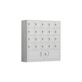 Metal Mobile Phone Wall Storage Cabinet 20 Doors Steel Cabinet  Mobile Phone Locker School test Use Phone Storage Cabinet