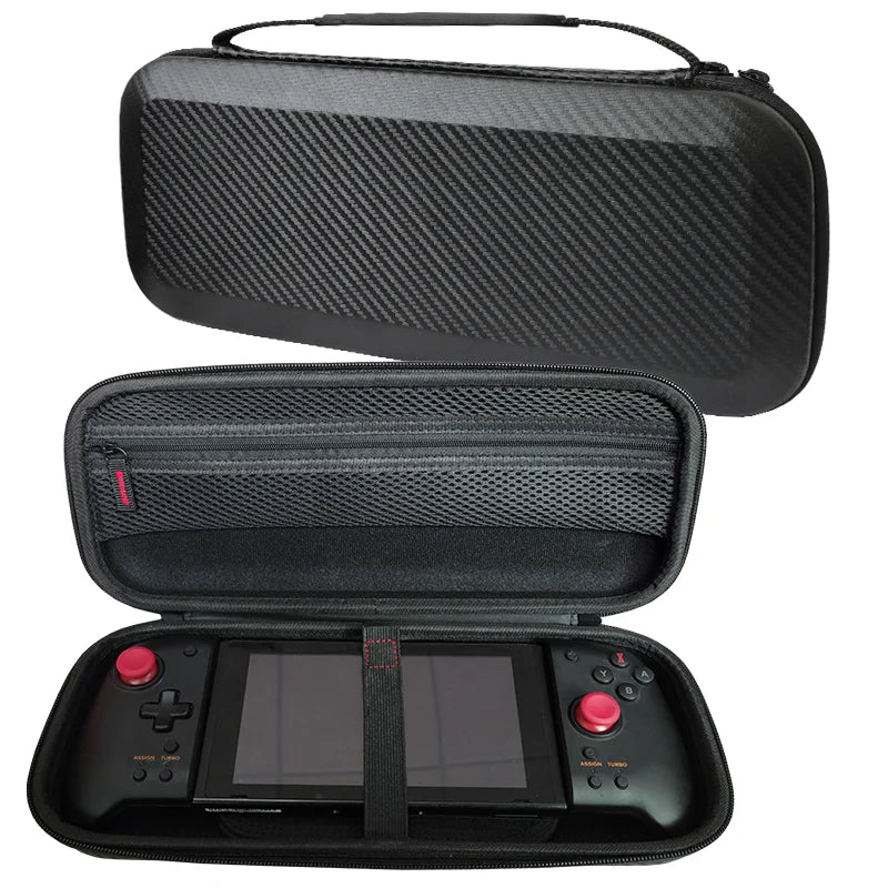 Hard Shell Carrying Case for Hori Split Pad Pro Controller Storage Bag Compatible with Nintendo Switch with Daemon  Controller