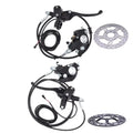 Aluminum Alloy Electric Bike Scooter Power Control Shifter Cut Power Off 14 Inch E-Bike MTB Hydraulic Disc Brake Set