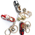 Wholesale Customizable Metal Soccer Football Sneaker Keychain for Soccer Fans As Gifts