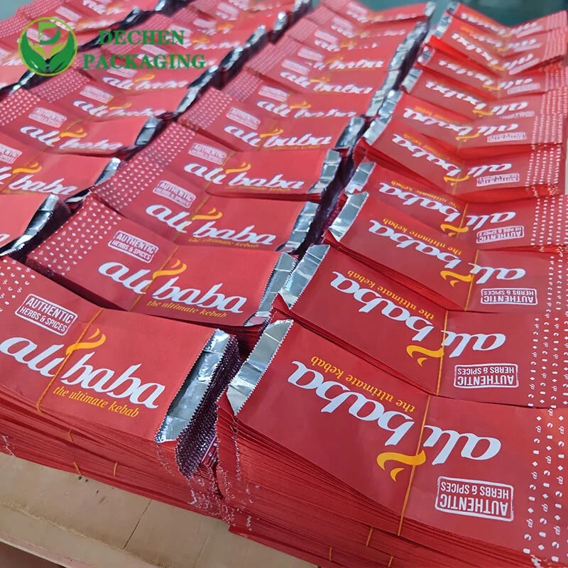 Custom Kebab Bags Hot Dog Food Foil Bag Paper Foil Lined Bags for Food Roast Chicken