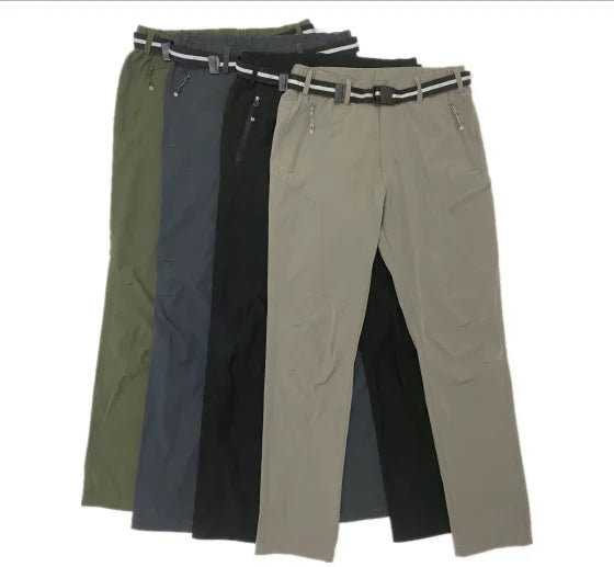 Stock Autumn Winter Outdoor Quick Dry Waterproof Nylon Hiking Durable Pants Men