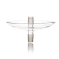Dia18.8mm Male Female Glass Tray for Glass Hookah Shisha Narguile Chicha Bowl Sisha Plate Cachimba Parts MegaBDM